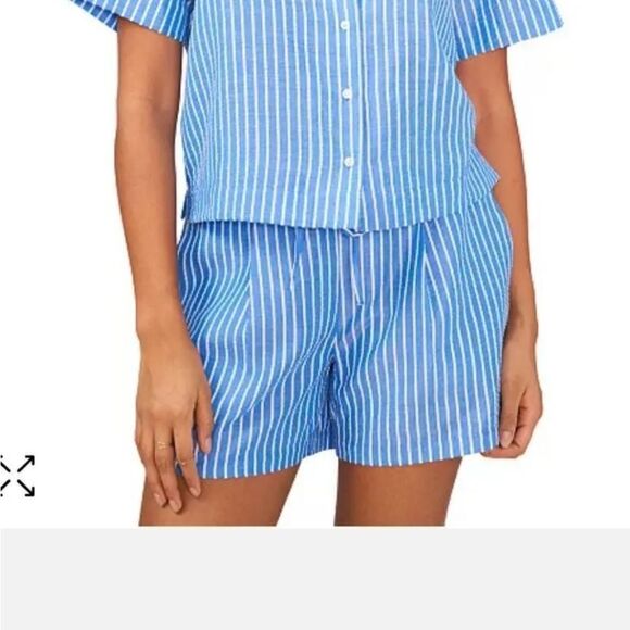 Riley & Rae Striped Shorts Sz Med - Picture 2 of 13